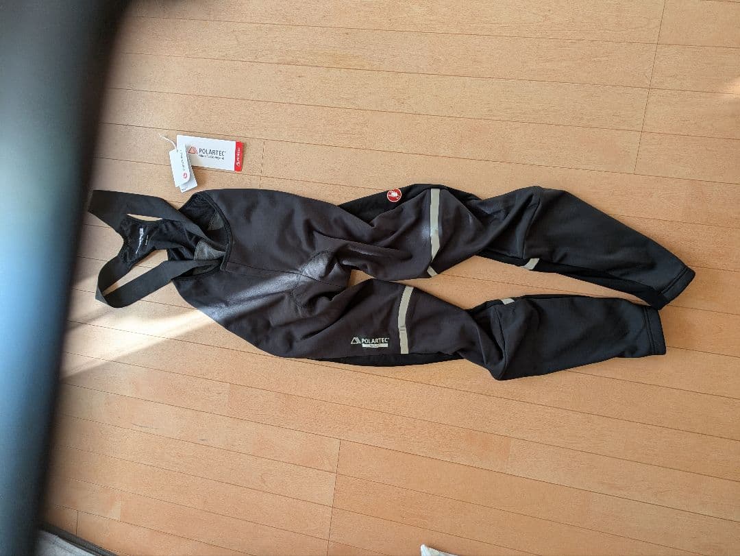 は*る様 Castelli POLARE 4 BIBTIGHT XL ブラック