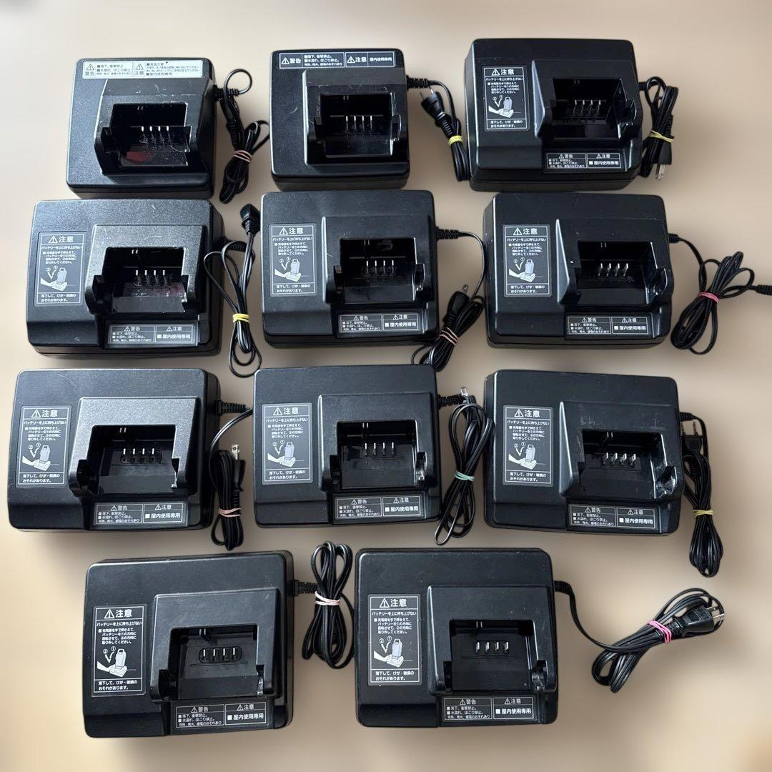 パナソニックPanasonic電動自転車用　純正品 バッテリー充電器 11台