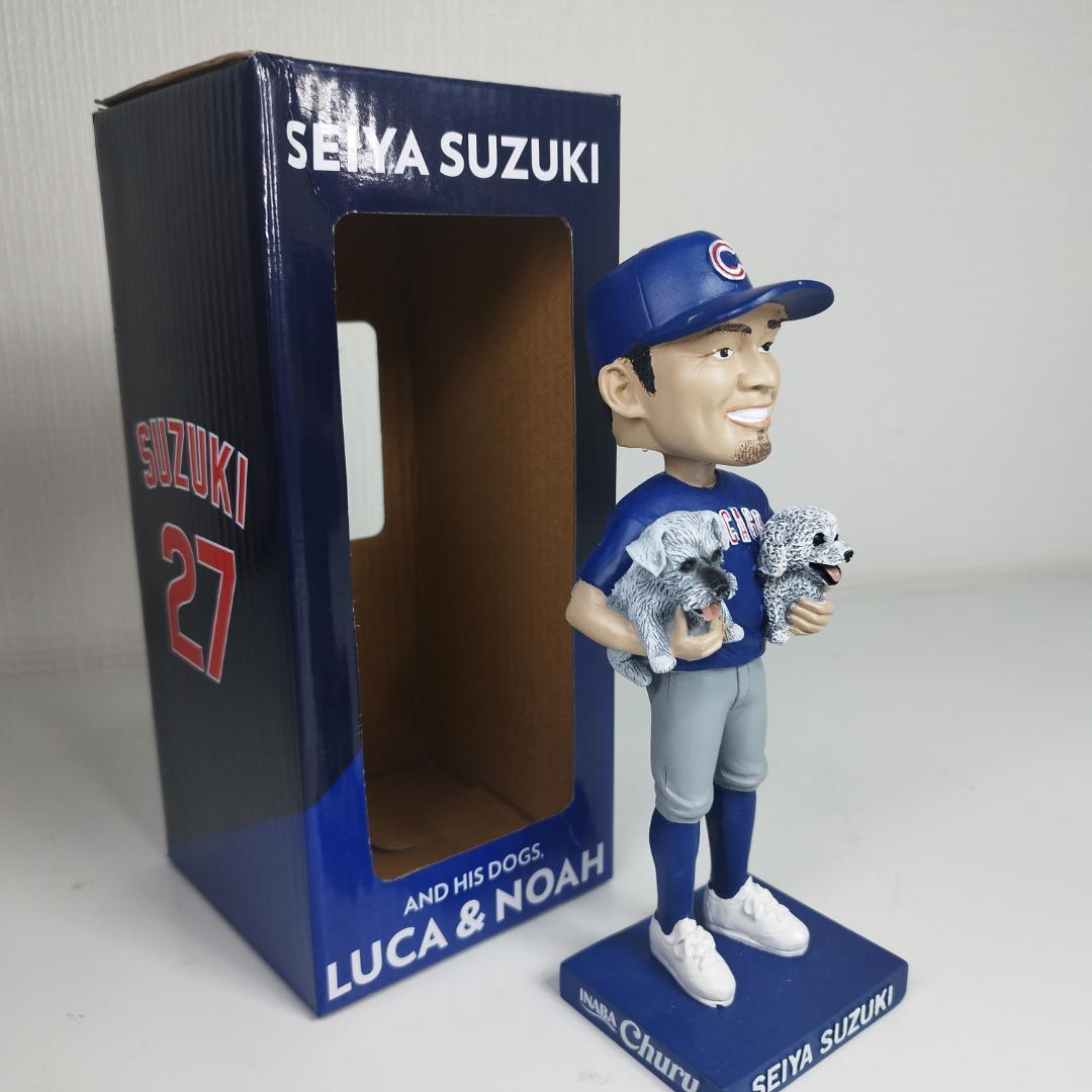 鈴木誠也 シカゴ・カブス ボブルヘッド 非売品 新品 2025 犬 い I076