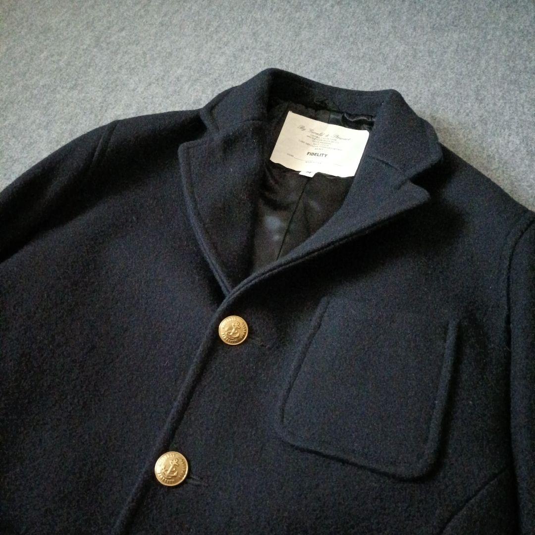 【Xmasセール✨】FIDELITY ブレザージャケット Pコート 紺 USA