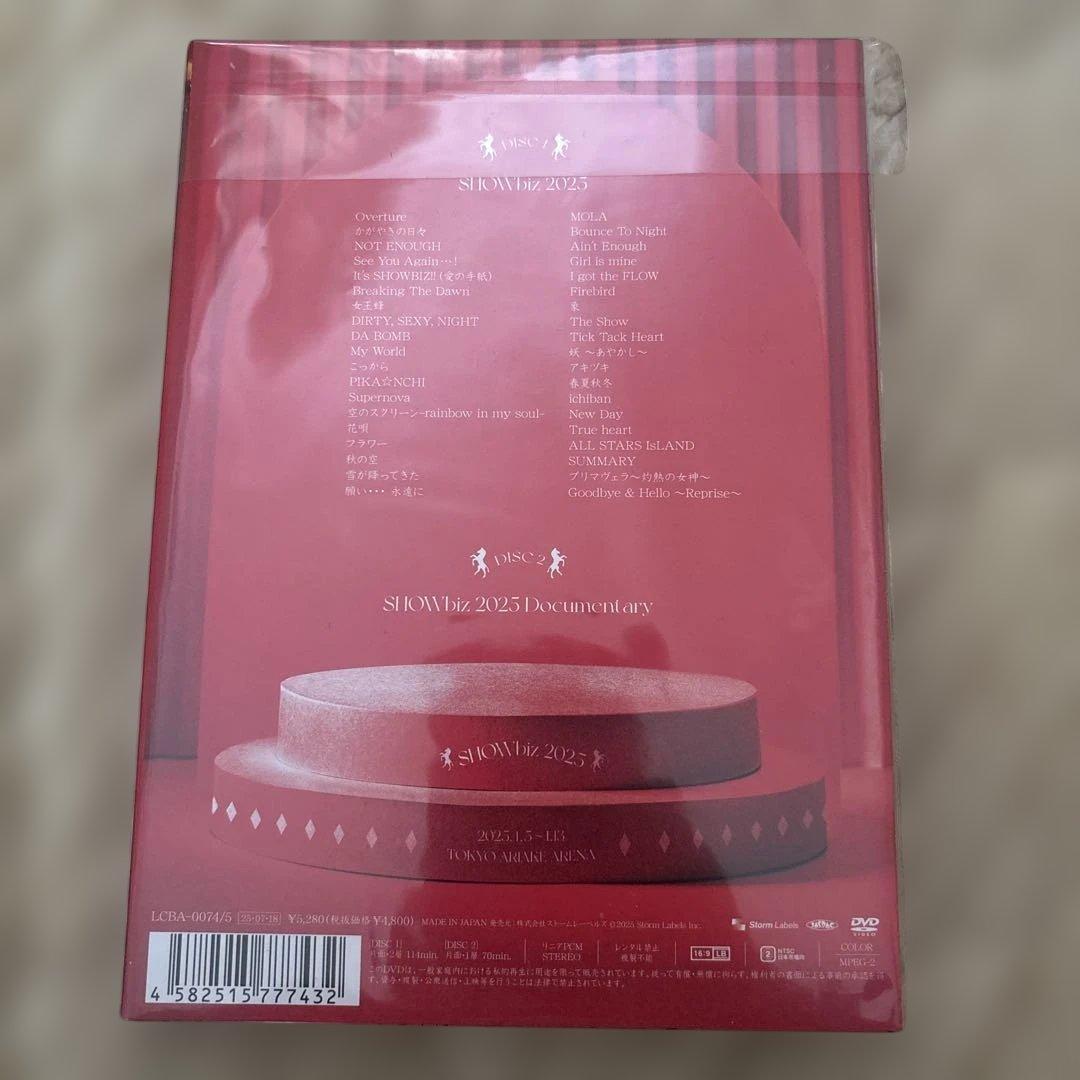Showbiz 2025 DVD盤