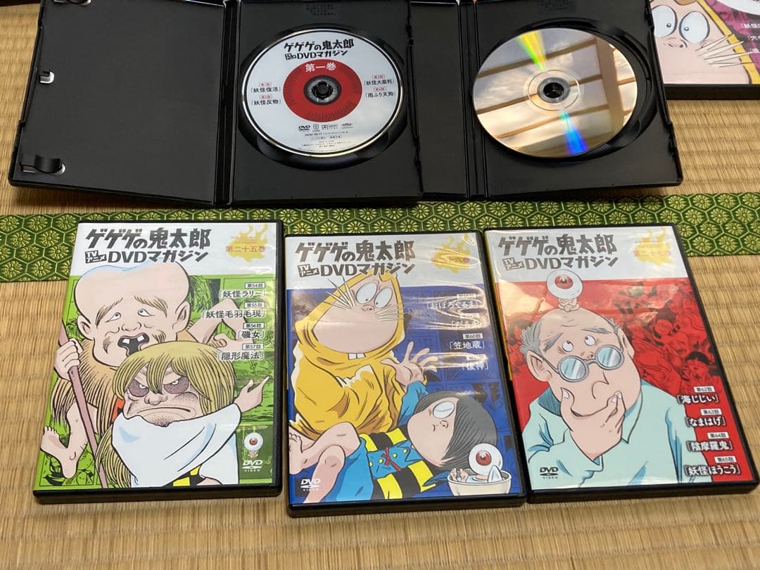 ゲゲゲの鬼太郎 DVDマガジン 全27巻セット