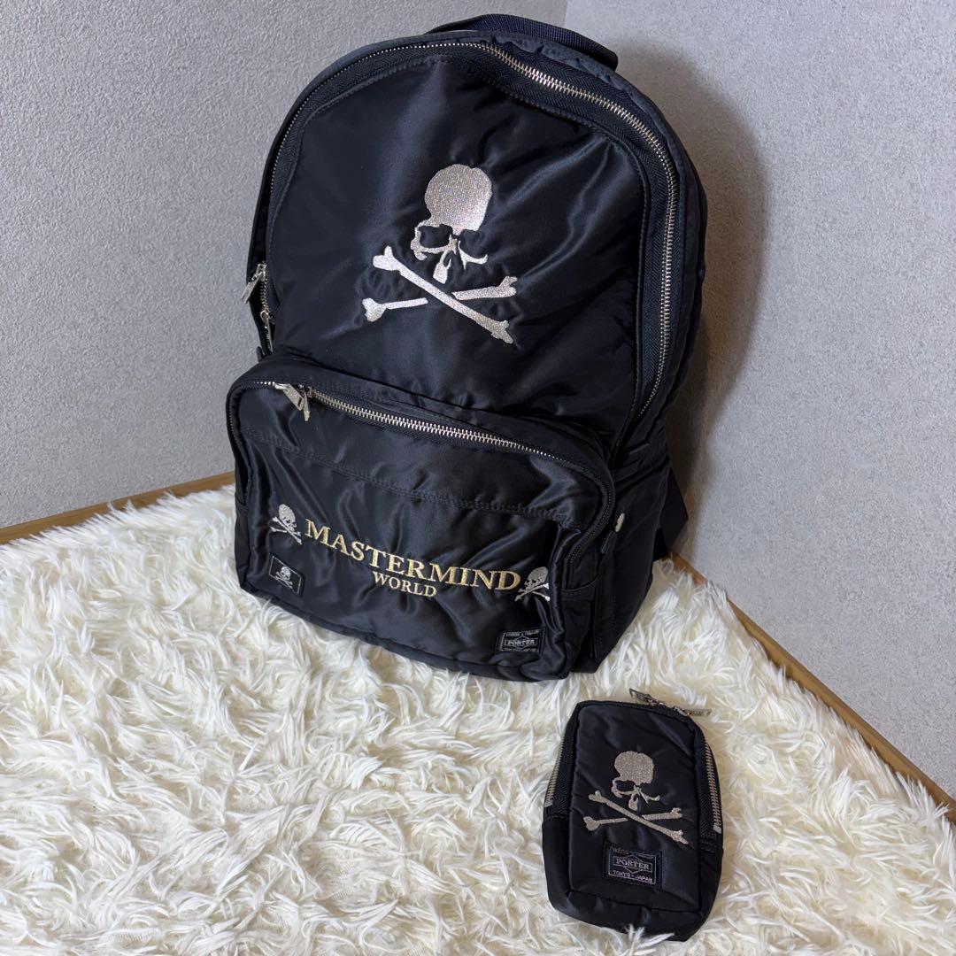MASTERMIND Porterコラボ　リュック　限定　スカル　opium