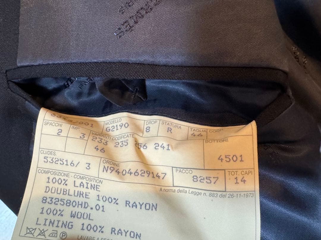 美品HERMES★ダブルブレザー★テーラードジャケット★ヴィンテージ★マルジェラ