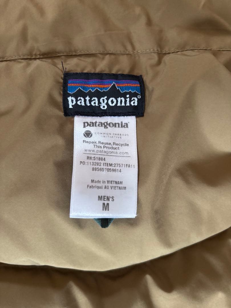 Patagonia メンズ・スリングショットダウンベスト Mサイズ