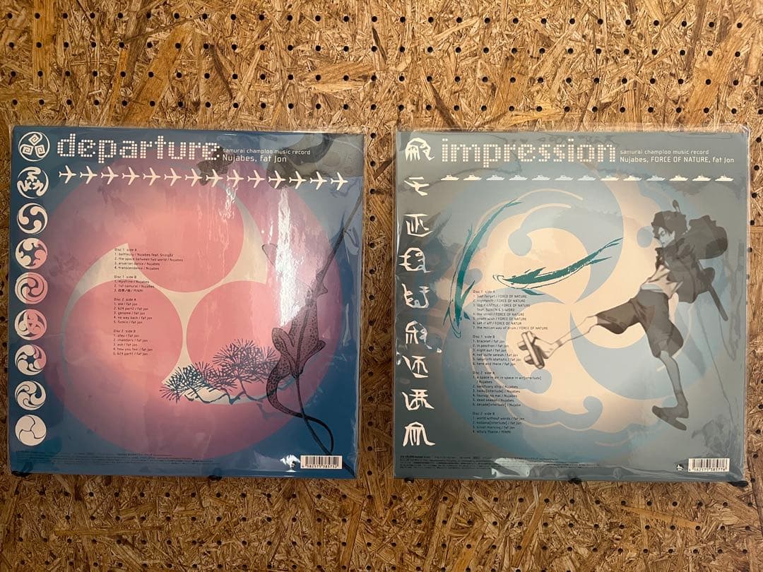 LP２枚セット Nujabes departure & impression