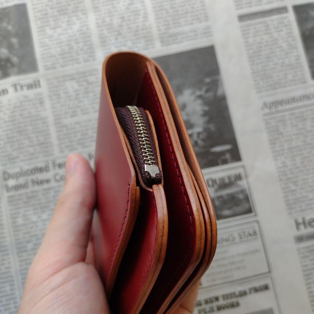 やや訳あり　総コードバン　ショートトラッカー　ウォレット