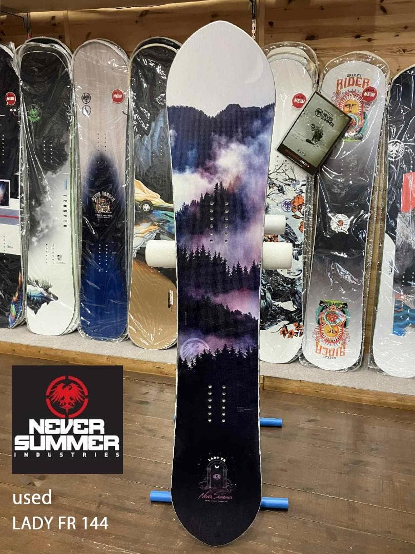 【used】22-23 NEVER SUMMER LADY FR 144