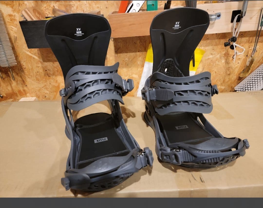 S*E様 FLUX XV スノーボードビンディング グレー