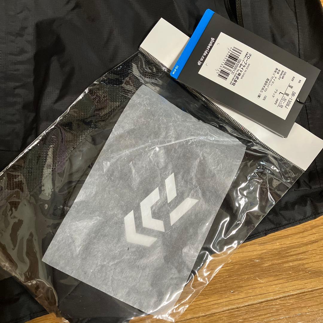 Daiwa スペシャルGORE-TEX ショートレインジャケット　黒　Lサイズ