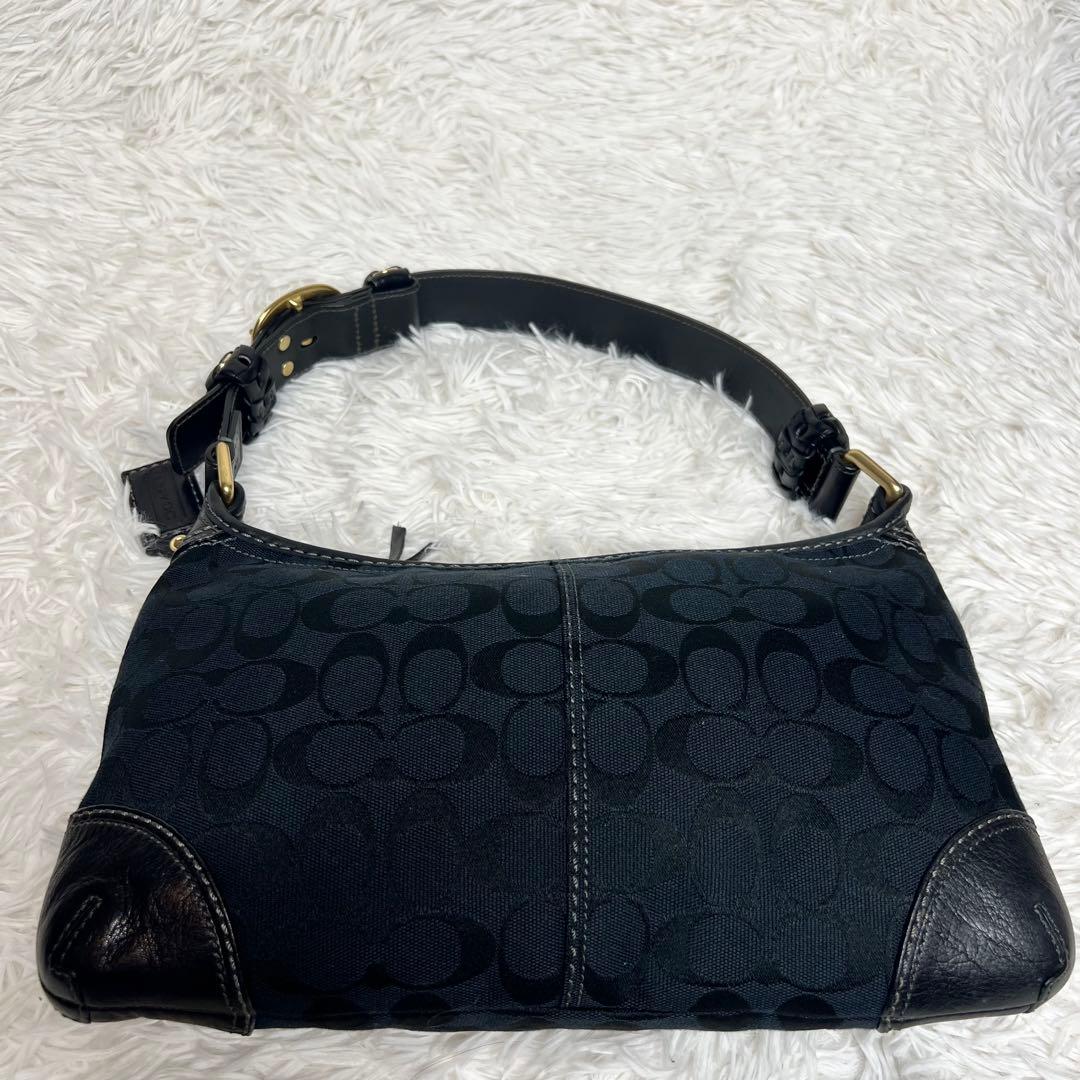 COACH コーチ ソーホー ワンショルダー キャンバス レザー シグネチャー
