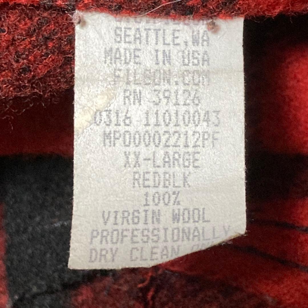 希少 FILSON マッキーノクルーザー XXLサイズ