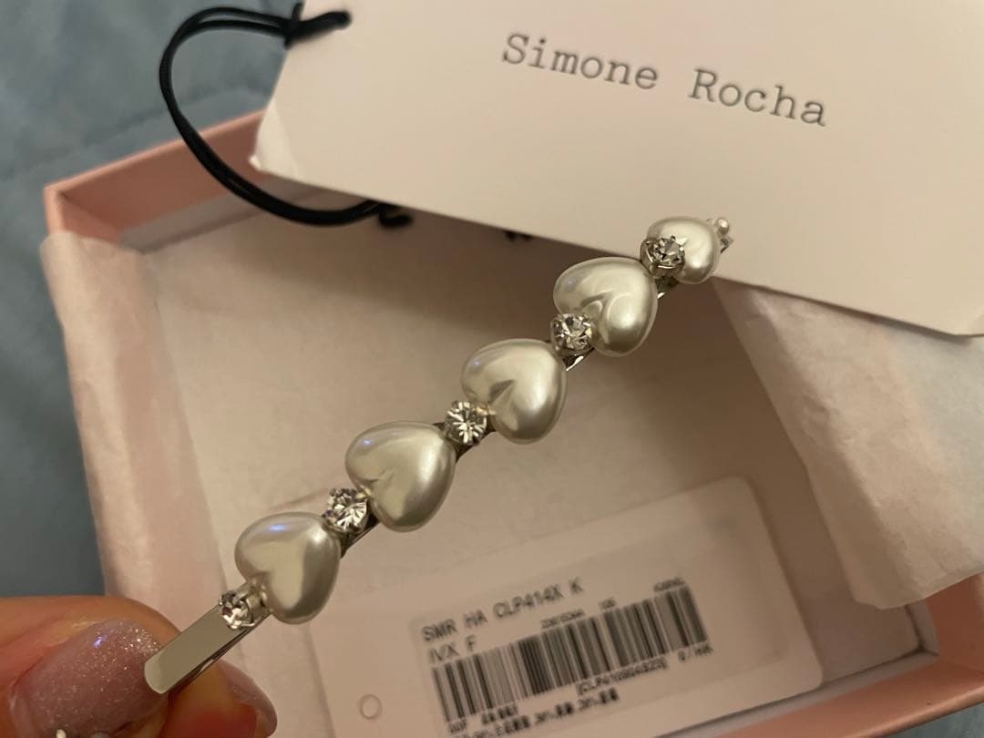 本日限定値下げ　早い者勝ち　simone rocha シモーネロシャ　ヘアピン