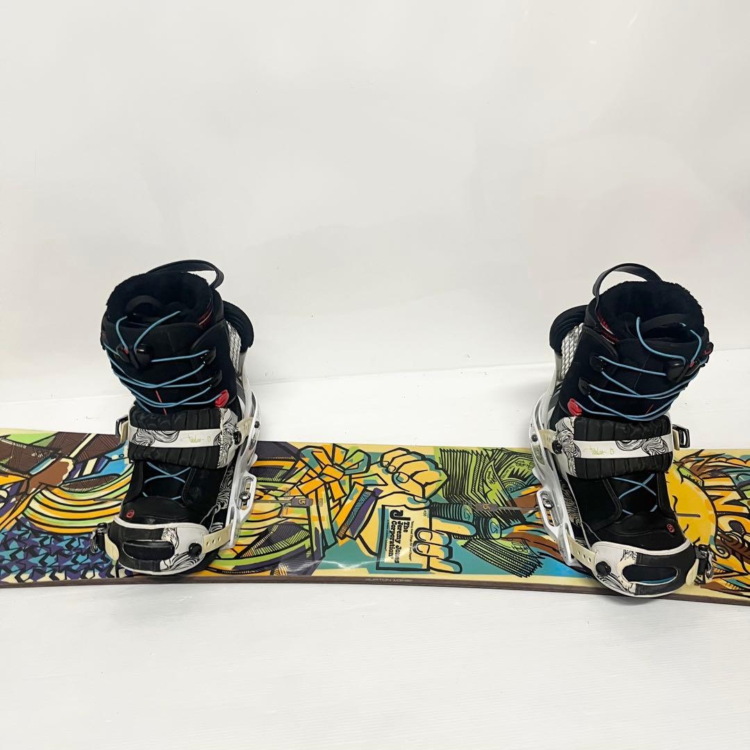 ブーツ無し　2点BURTON Jones SALOMON スノーボード