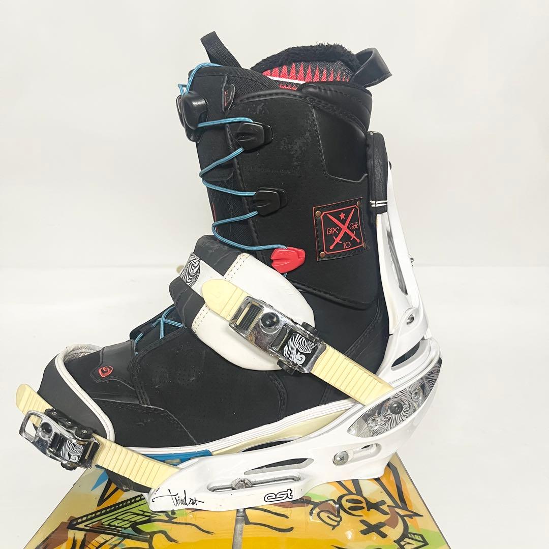 ブーツ無し　2点BURTON Jones SALOMON スノーボード