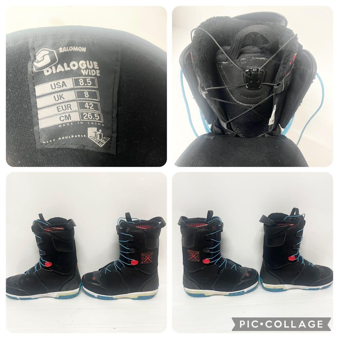 ブーツ無し　2点BURTON Jones SALOMON スノーボード