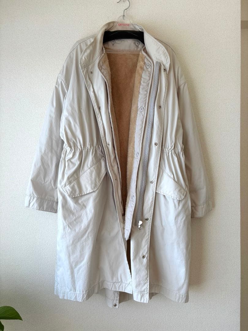 slobe IENA 3wayモッズコート38 ＊裾紐欠損