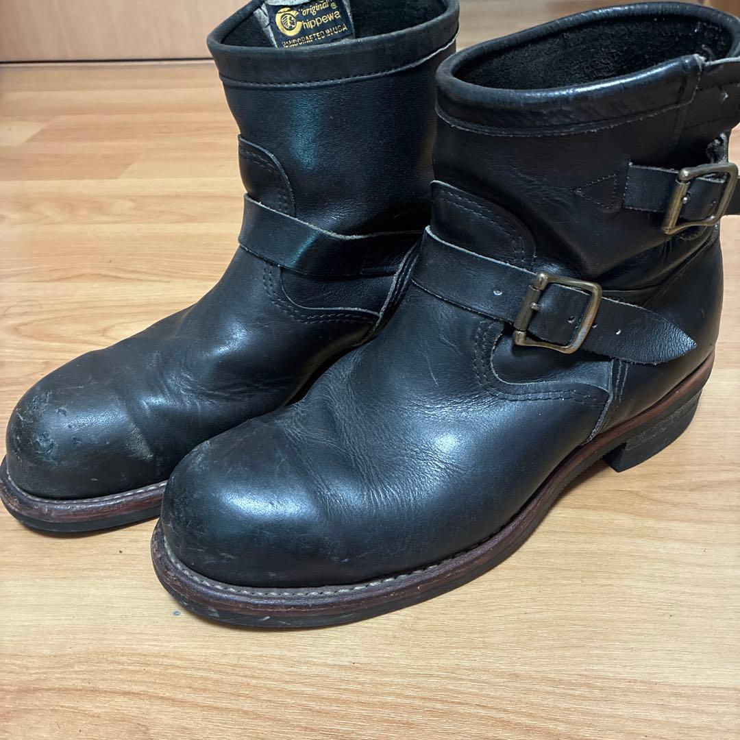 くり チペワ ショートエンジニアブーツ 10E