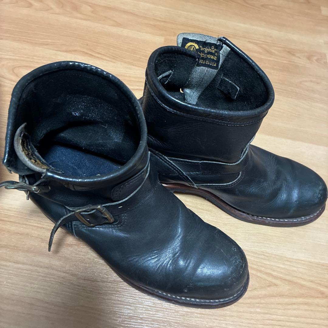 くり チペワ ショートエンジニアブーツ 10E