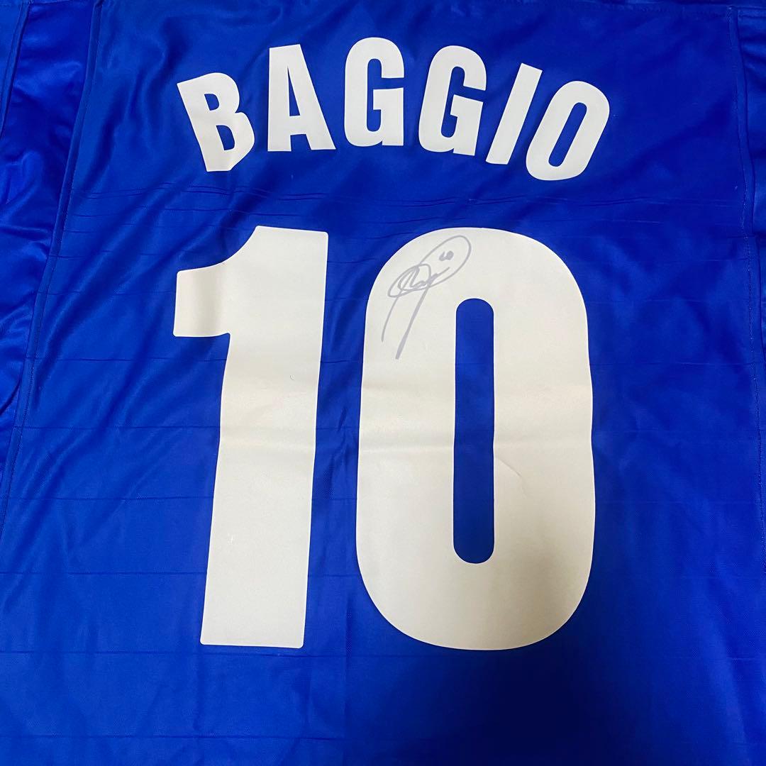 ロベルトバッジョ 直筆サイン入り ユニフォーム