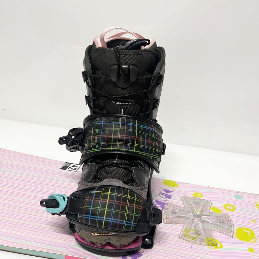 ブーツ無し　2点セット　SALOMON HEAD レディース スノボセット