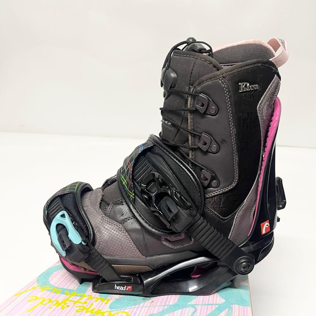 ブーツ無し　2点セット　SALOMON HEAD レディース スノボセット