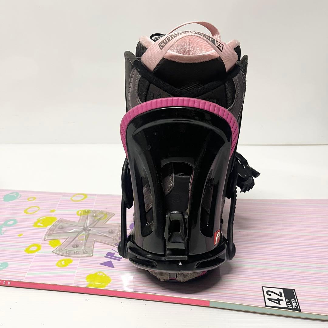 ブーツ無し　2点セット　SALOMON HEAD レディース スノボセット