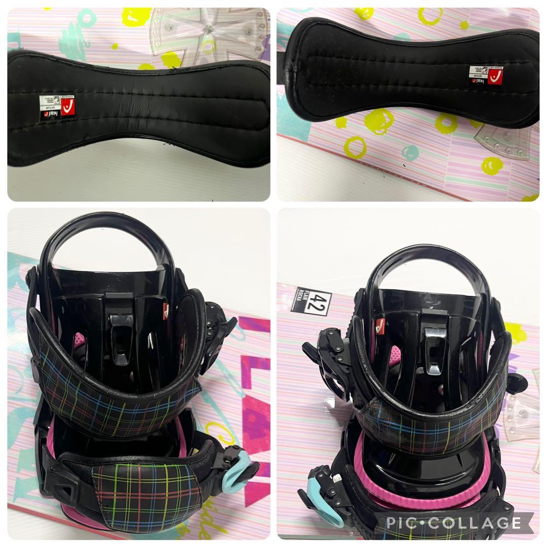 ブーツ無し　2点セット　SALOMON HEAD レディース スノボセット