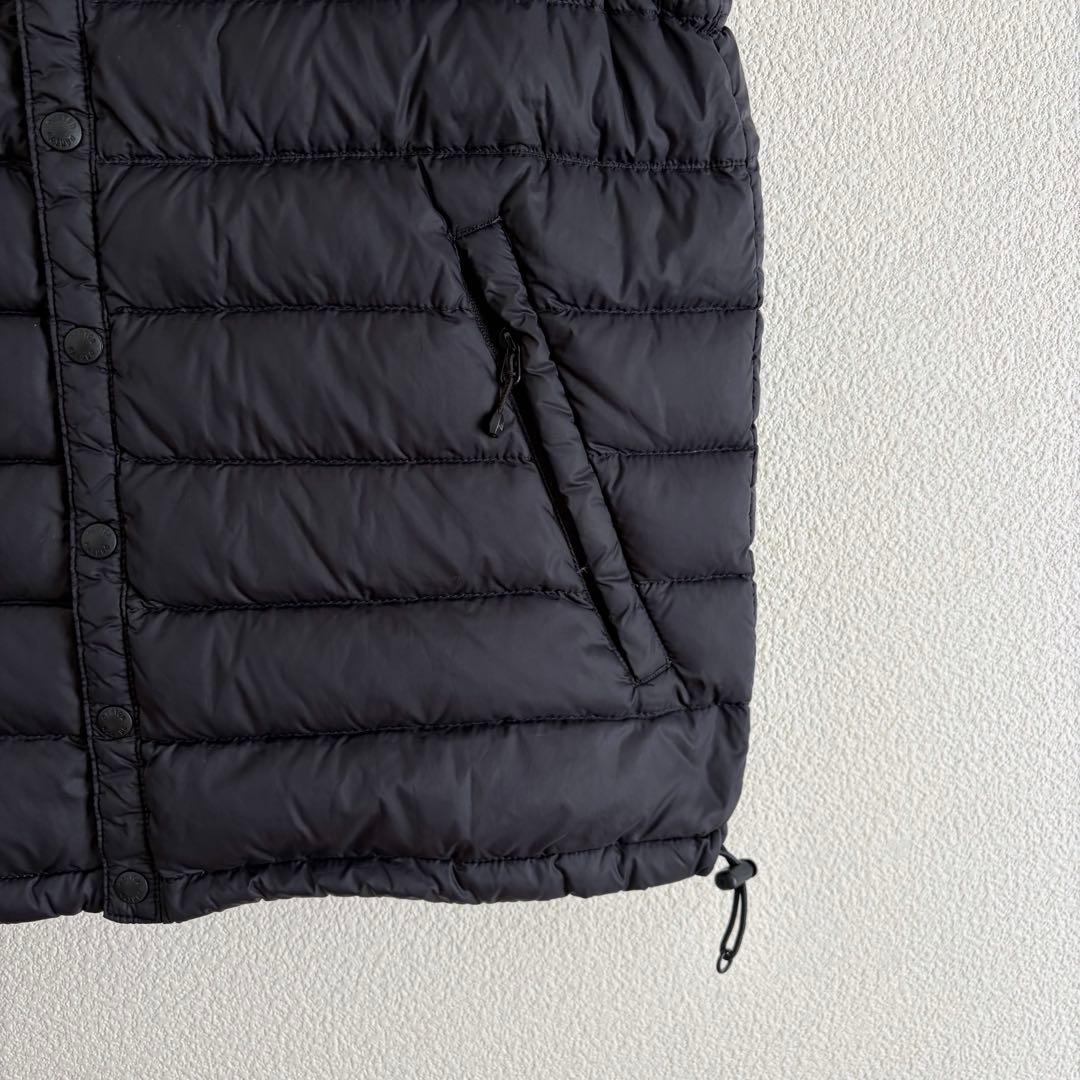 【DANTON】ダントン　インナー　ダウン　ベスト　アウター　ブラック