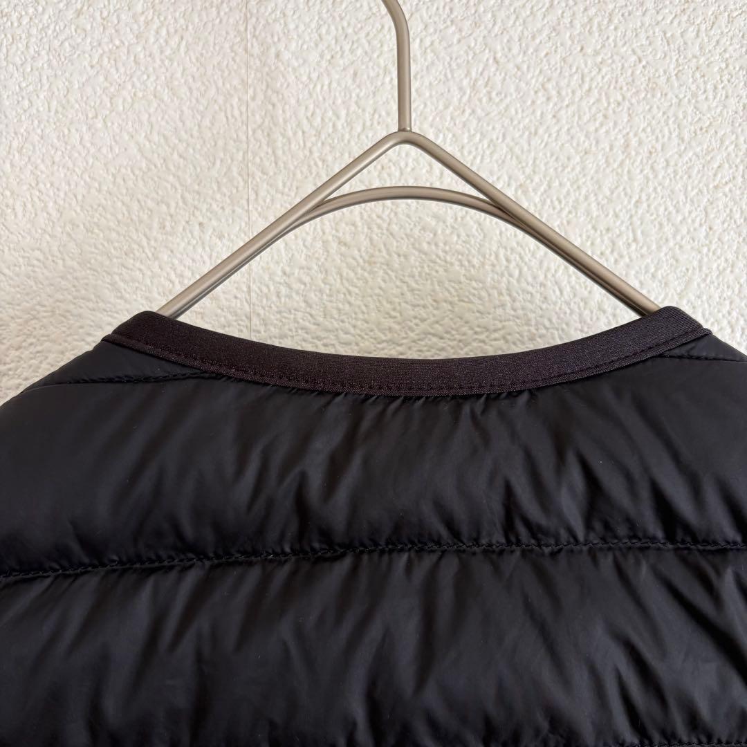 【DANTON】ダントン　インナー　ダウン　ベスト　アウター　ブラック