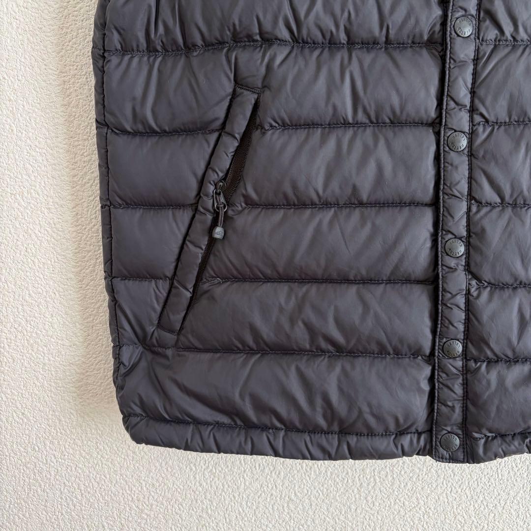 【DANTON】ダントン　インナー　ダウン　ベスト　アウター　ブラック