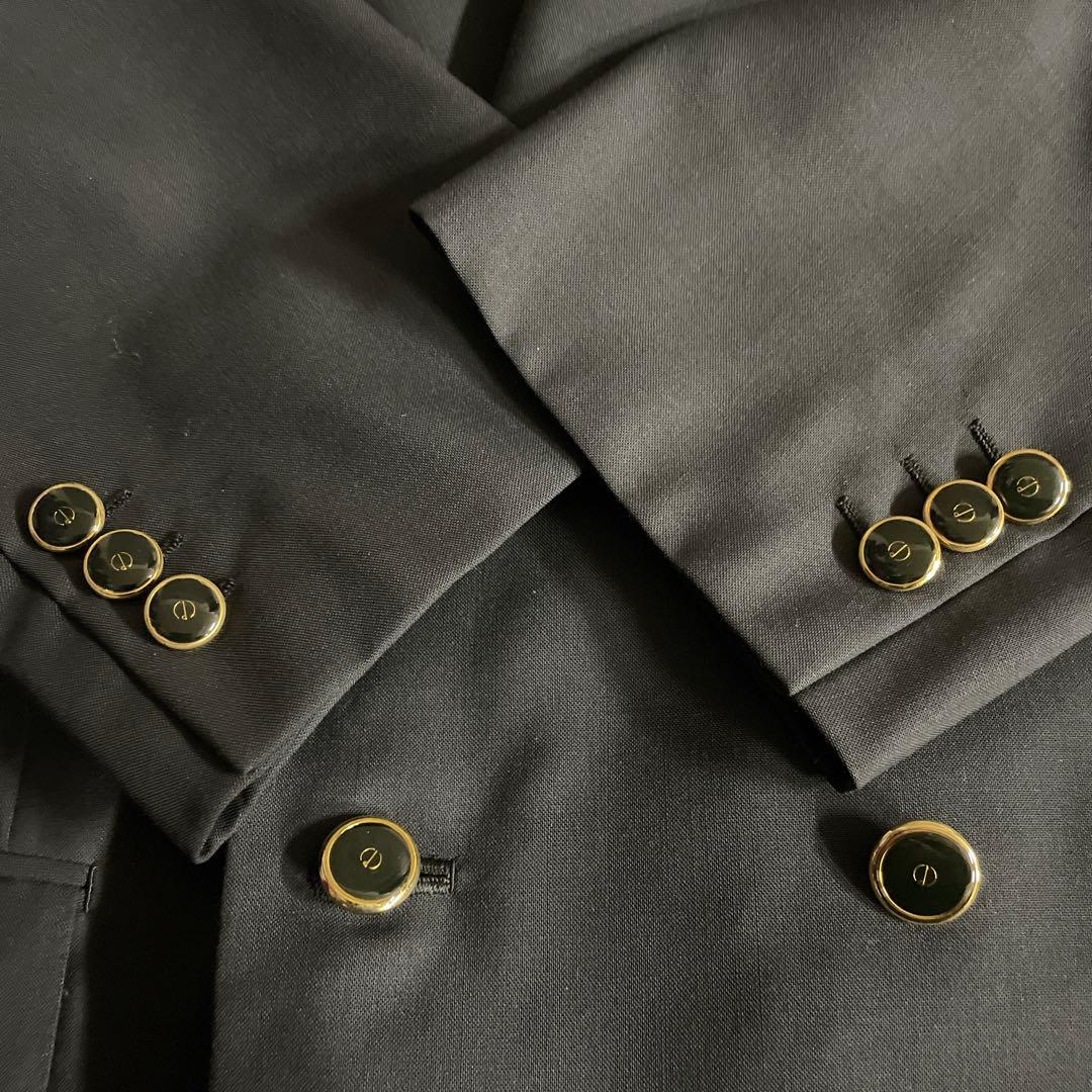 T*G様 超特価 dunhill 黒金ボタン ダブルブレスレットスーツ ETRO