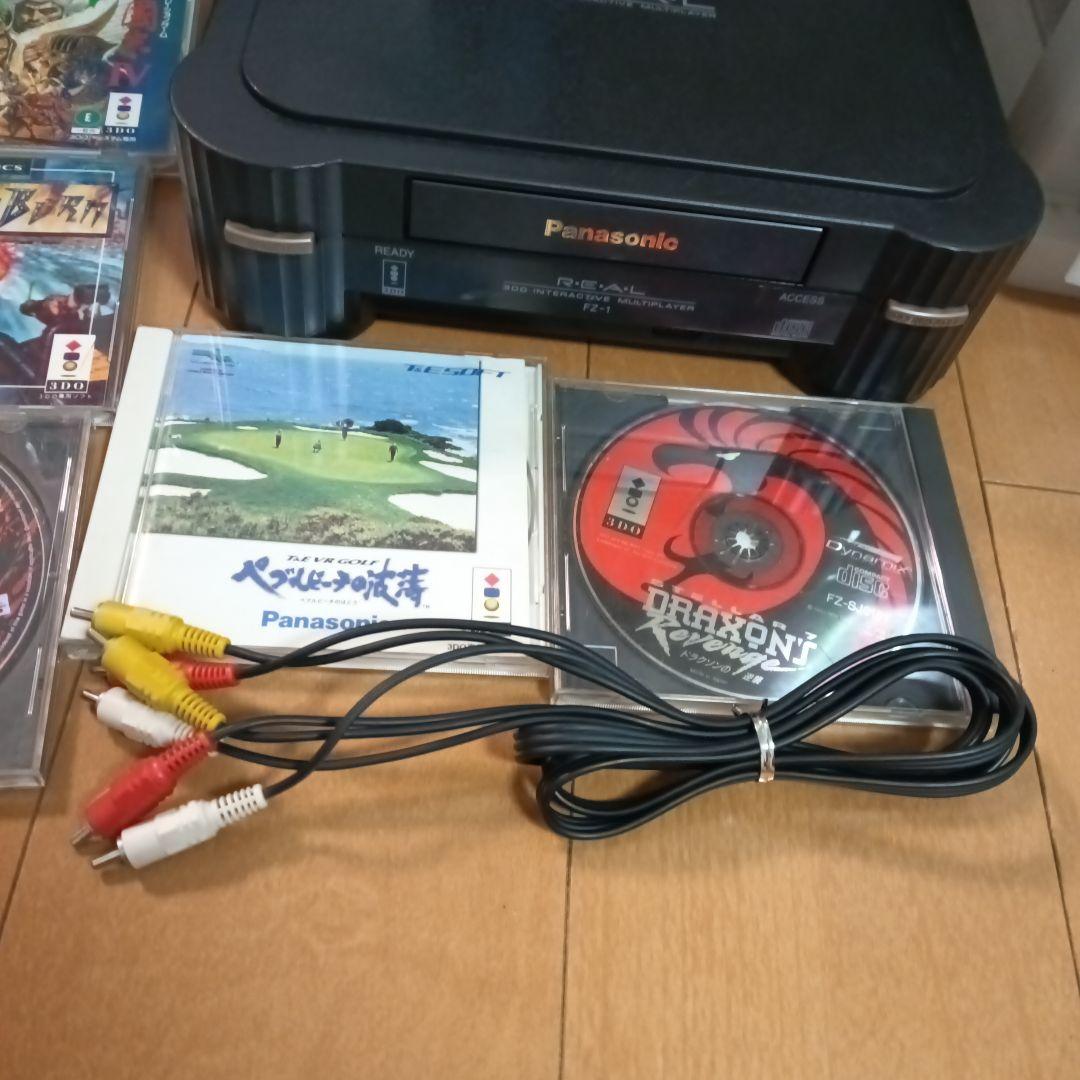 動作品！Panasonic FZ-1 3DO 本体　ゲームソフト　セット