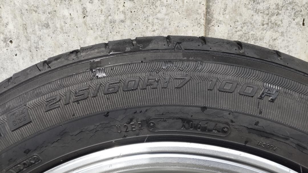 値下げ【送料込み】ハイエース 120系プラド 17インチ 純正ホイール 流用