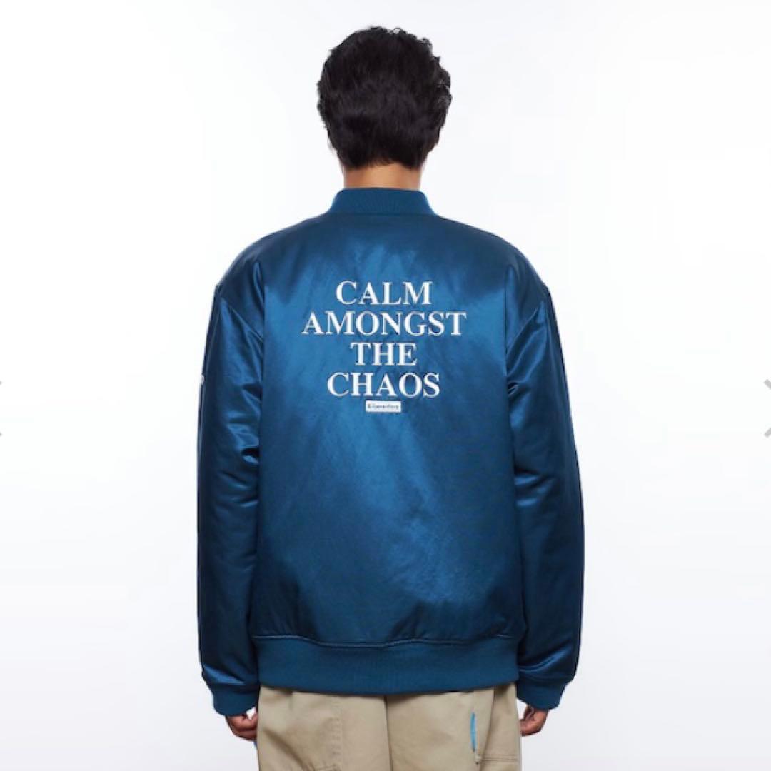 リベレイダース LR バーシティジャケット ブルー L