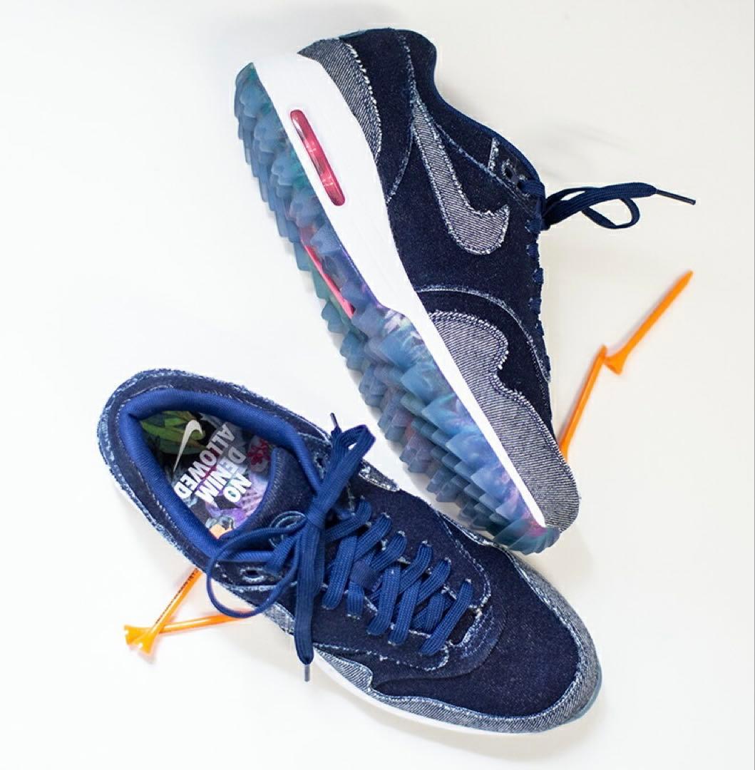 シューズ(男性用) NIKE AIR MAX 1 GOLF NRG NO DENIM ALLOWED