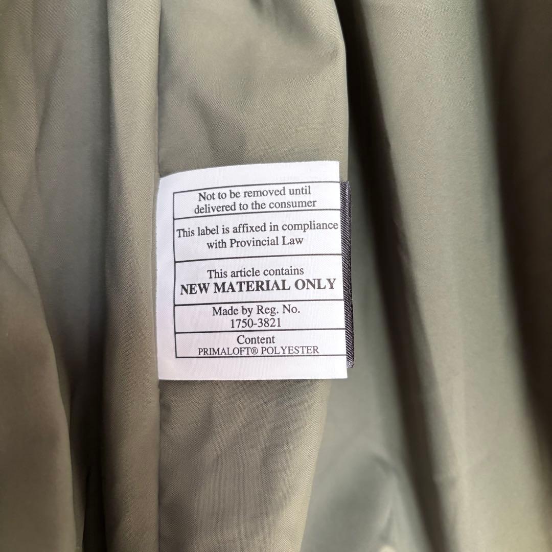 美品 lululemon ルルレモン ロングダウンベスト　カーキ ジレ 中綿　L