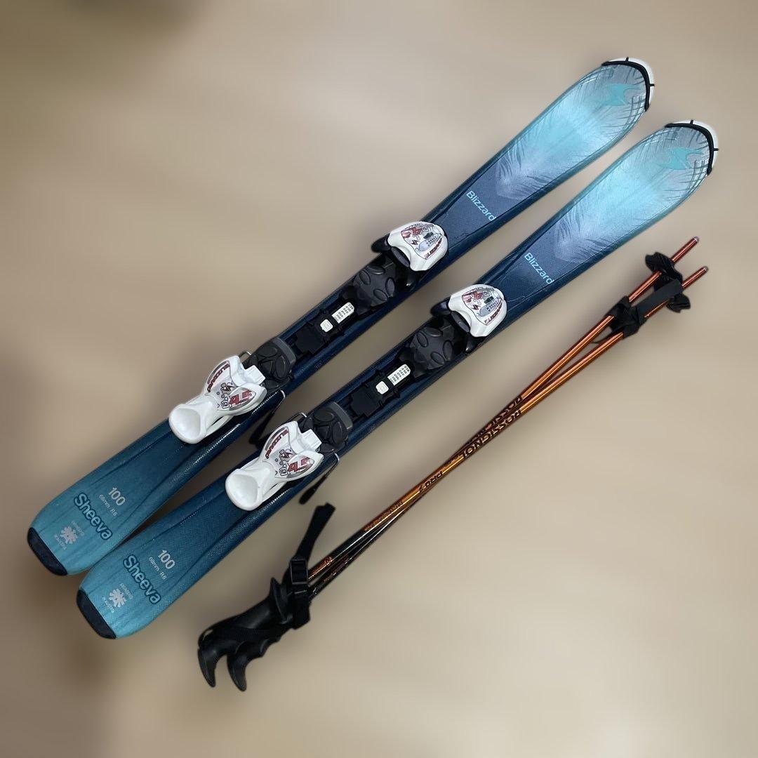 Sheeva スキー板 100cm 幅80mm LIZZARD 4.5