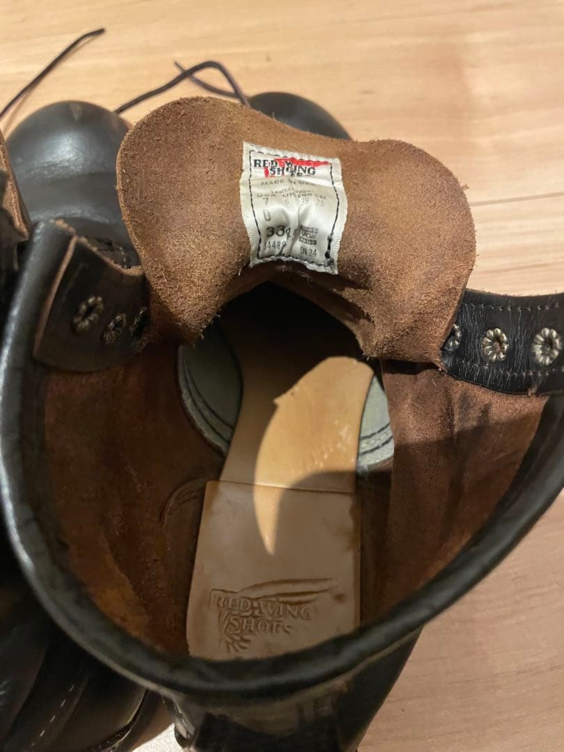 レッドウィング　ブラックスミス　茶芯　7D 25.0cm