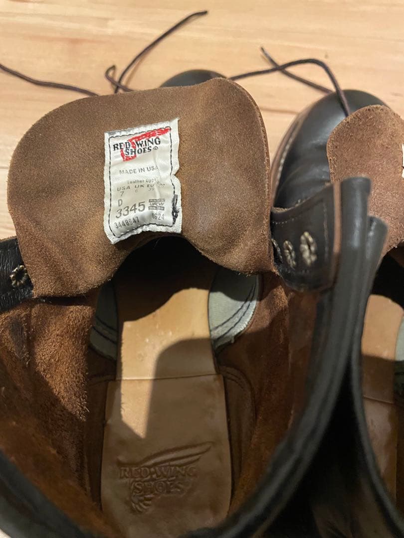 レッドウィング　ブラックスミス　茶芯　7D 25.0cm