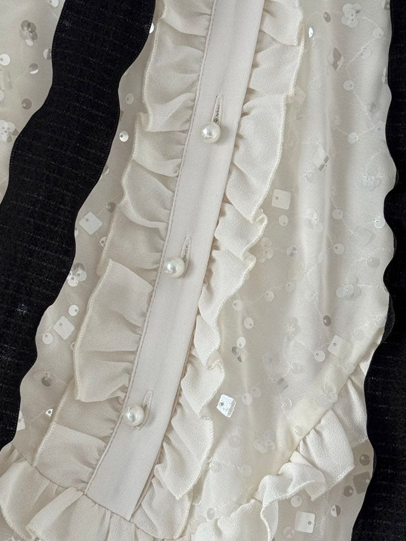 sister jane ホワイト ロングワンピース M