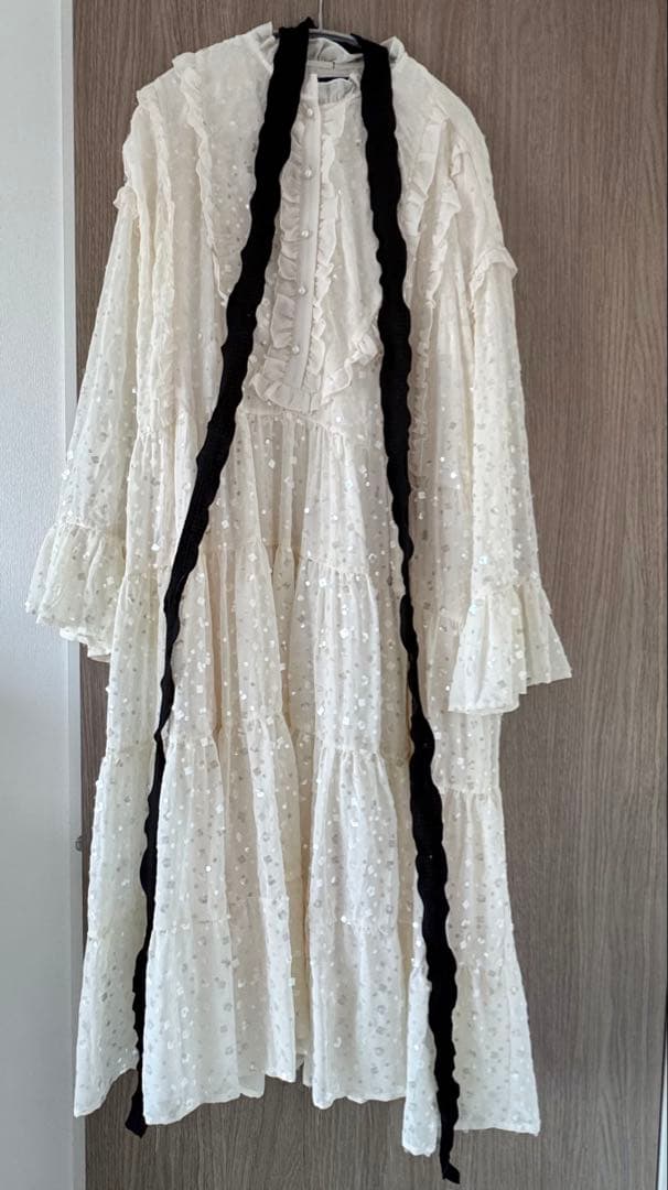 sister jane ホワイト ロングワンピース M