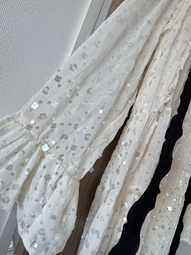 sister jane ホワイト ロングワンピース M