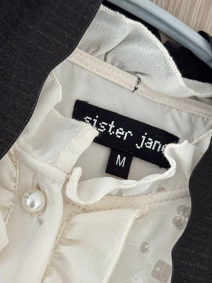 sister jane ホワイト ロングワンピース M