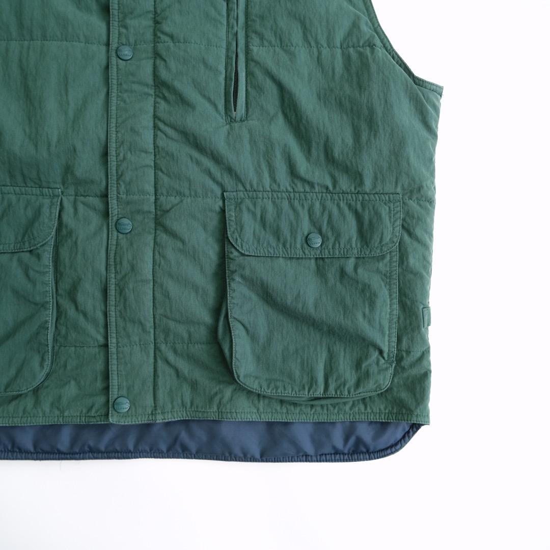 せ*ょ様 エルエルビーン　80s 中綿ベスト　シンサレート　　緑　M 古着.