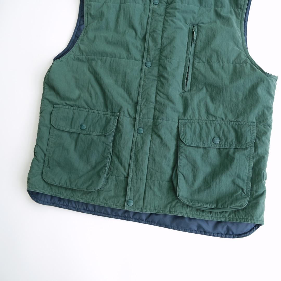 せ*ょ様 エルエルビーン　80s 中綿ベスト　シンサレート　　緑　M 古着.