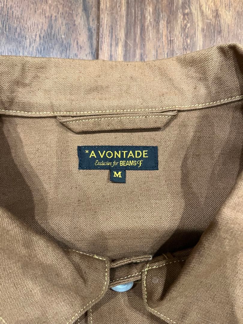 A VONTADE コットンヘンプ ダック ショートブルゾン　25SS 別注