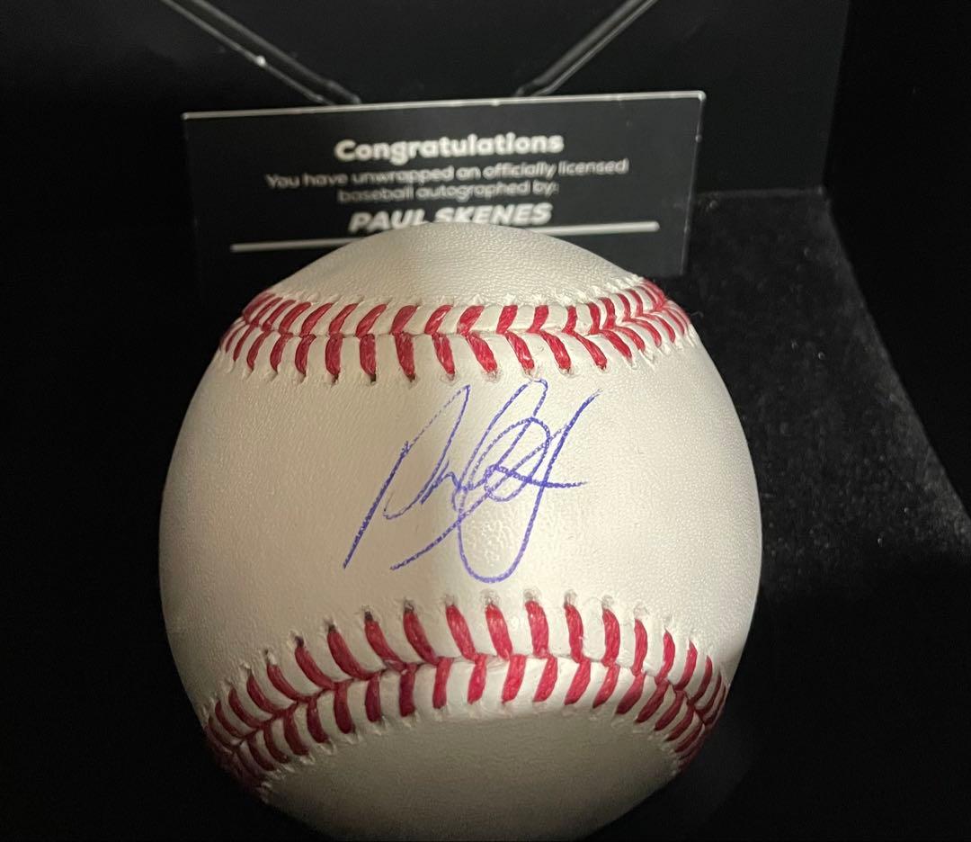 UNDER WRAPSポールスキーンズ Paul Skenes 直筆サインボール
