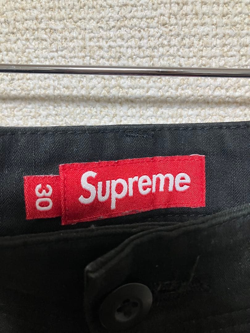 パンツ 22AW SUPREME Cargo Pant Black 30