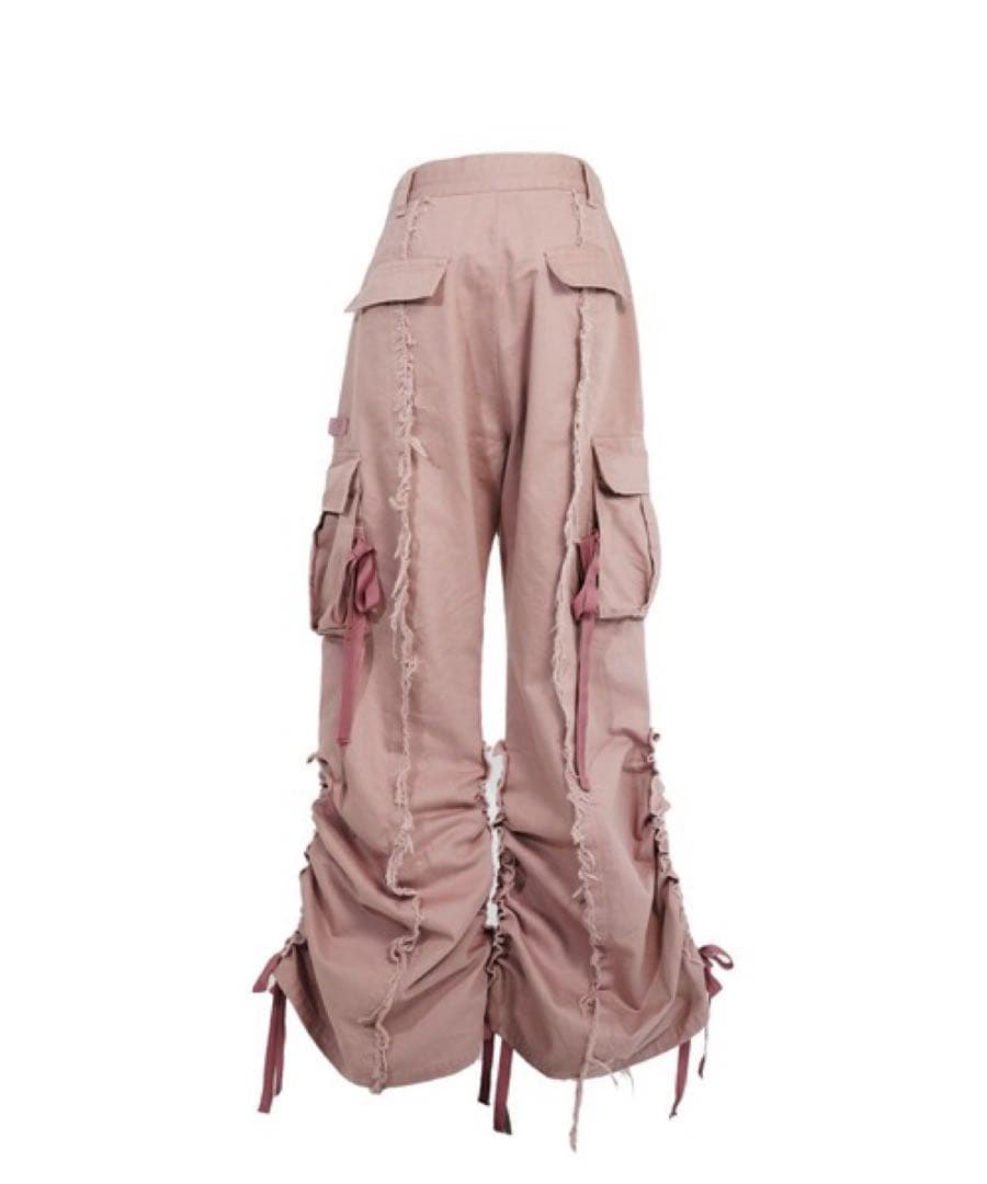 rurumu: カーゴパンツ　ピンク